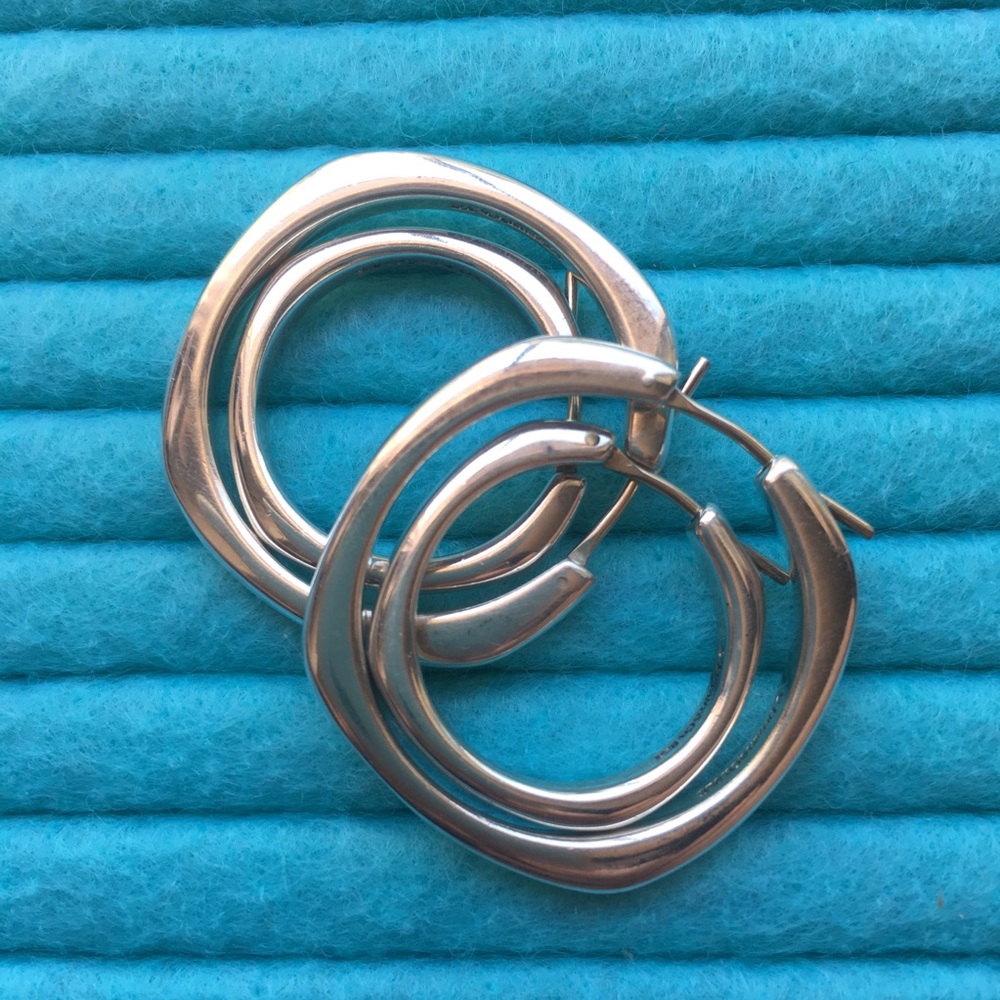 Tiffany & Co. Cushion Square earrings